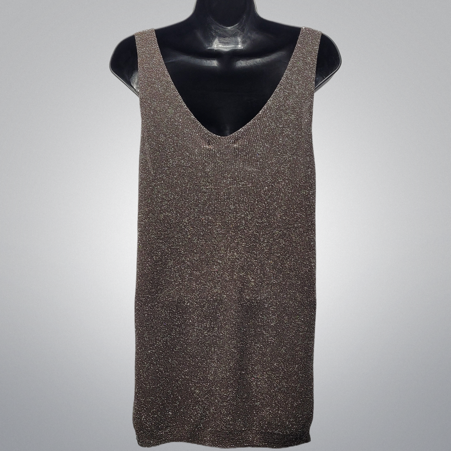 Soft Italian Shimmer Longer Tank Top