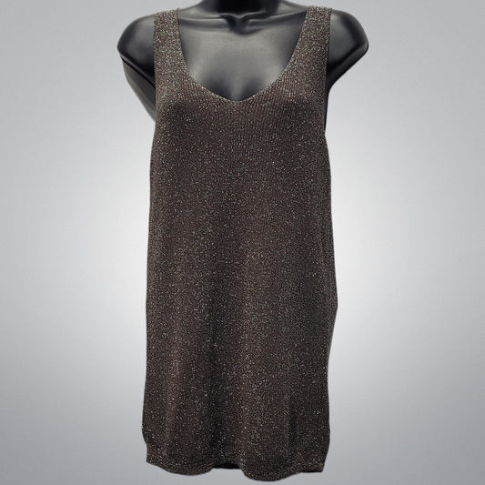 Soft Italian Shimmer Longer Tank Top