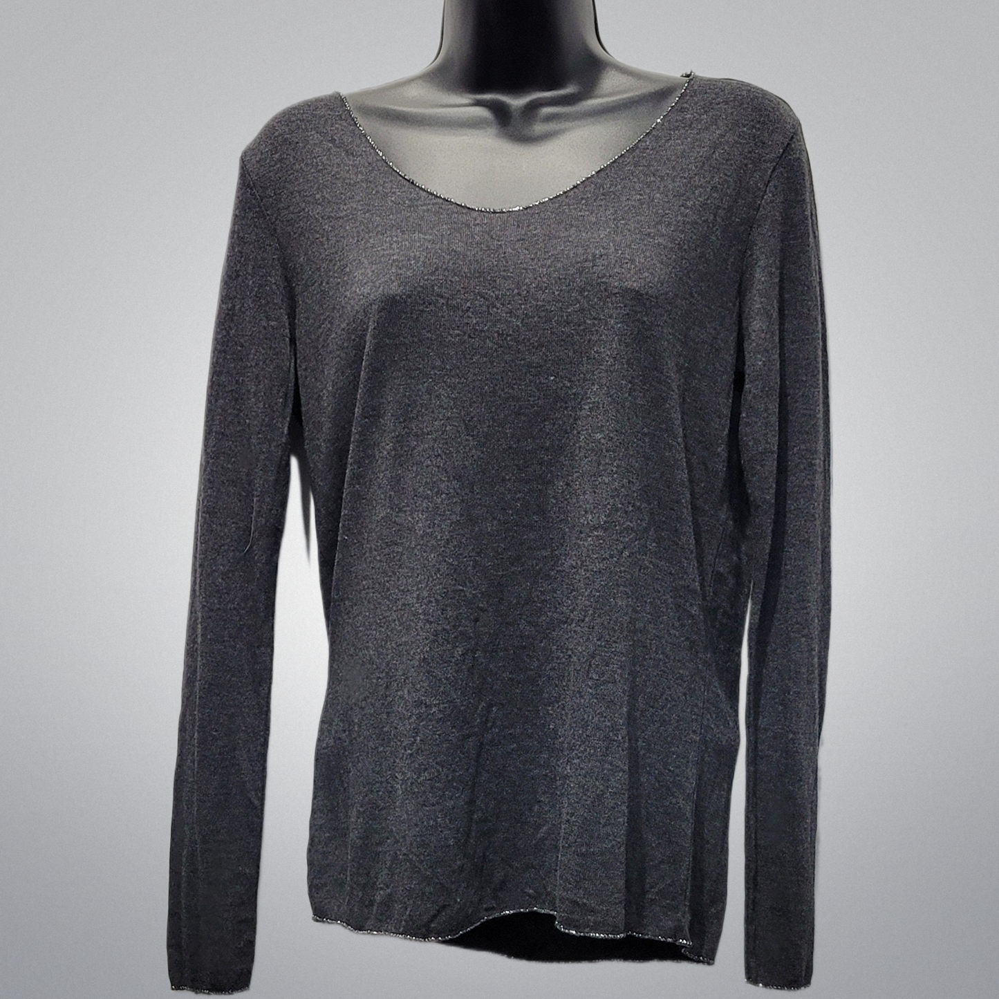 Italian Long Sleeve Knit Top