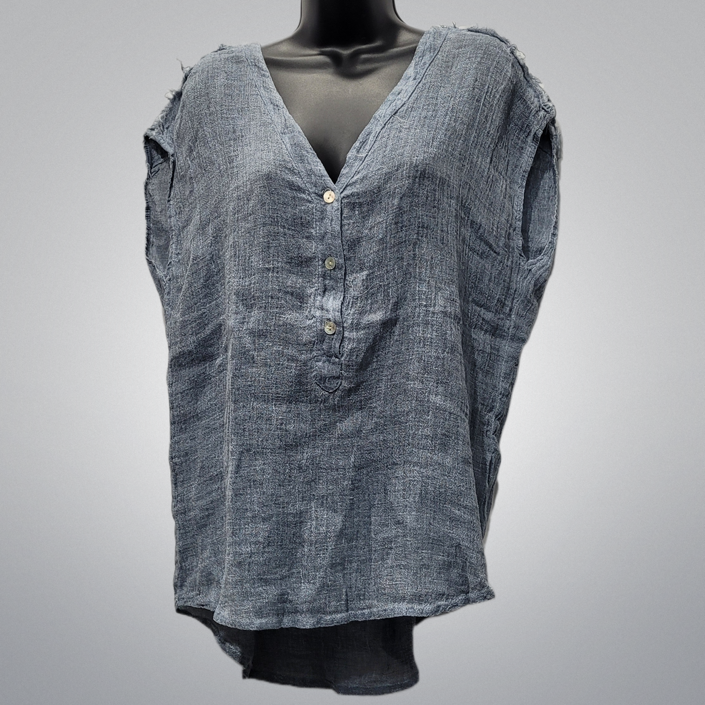 Italian Linen Vest