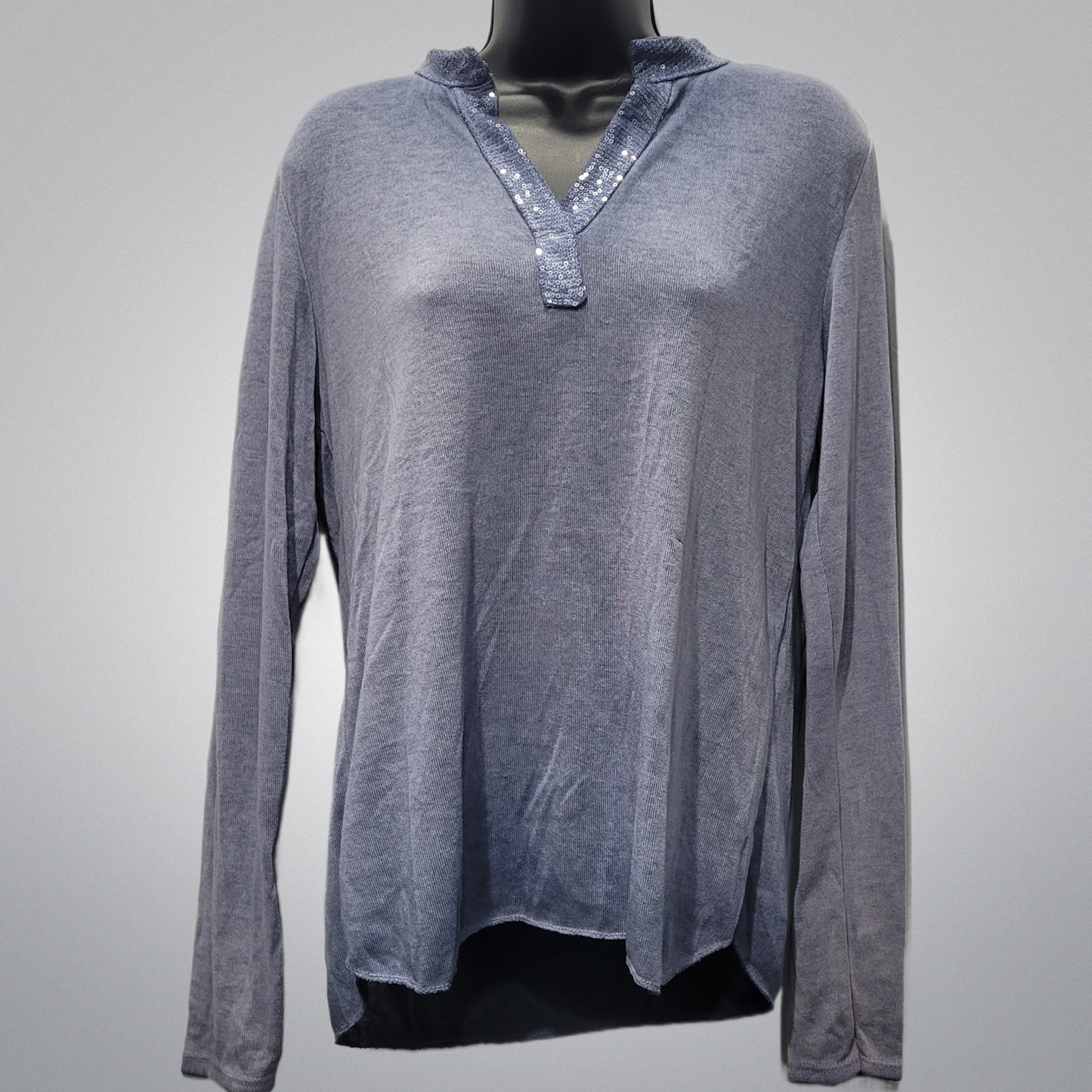 Sequined V-Neck top