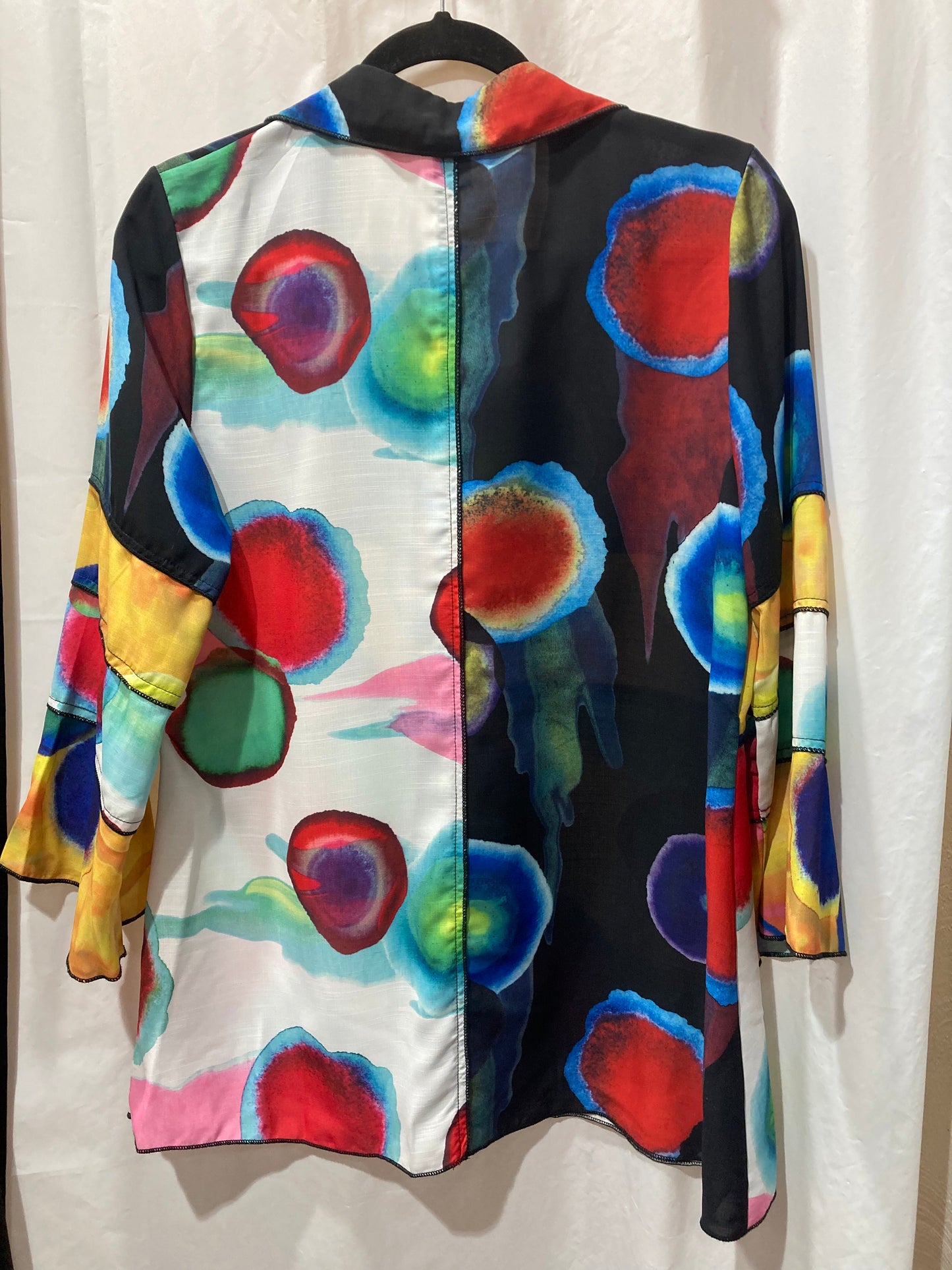 Tunic Shirt With Colorful Circles Design