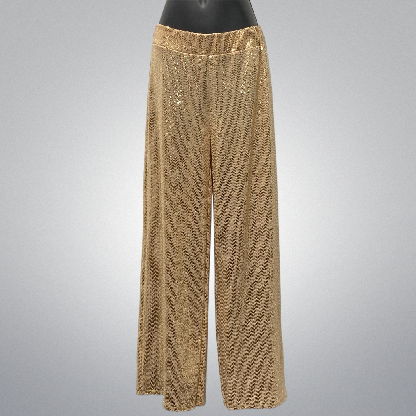 Italian Sequin Wide Leg Pants (in 4 colors)