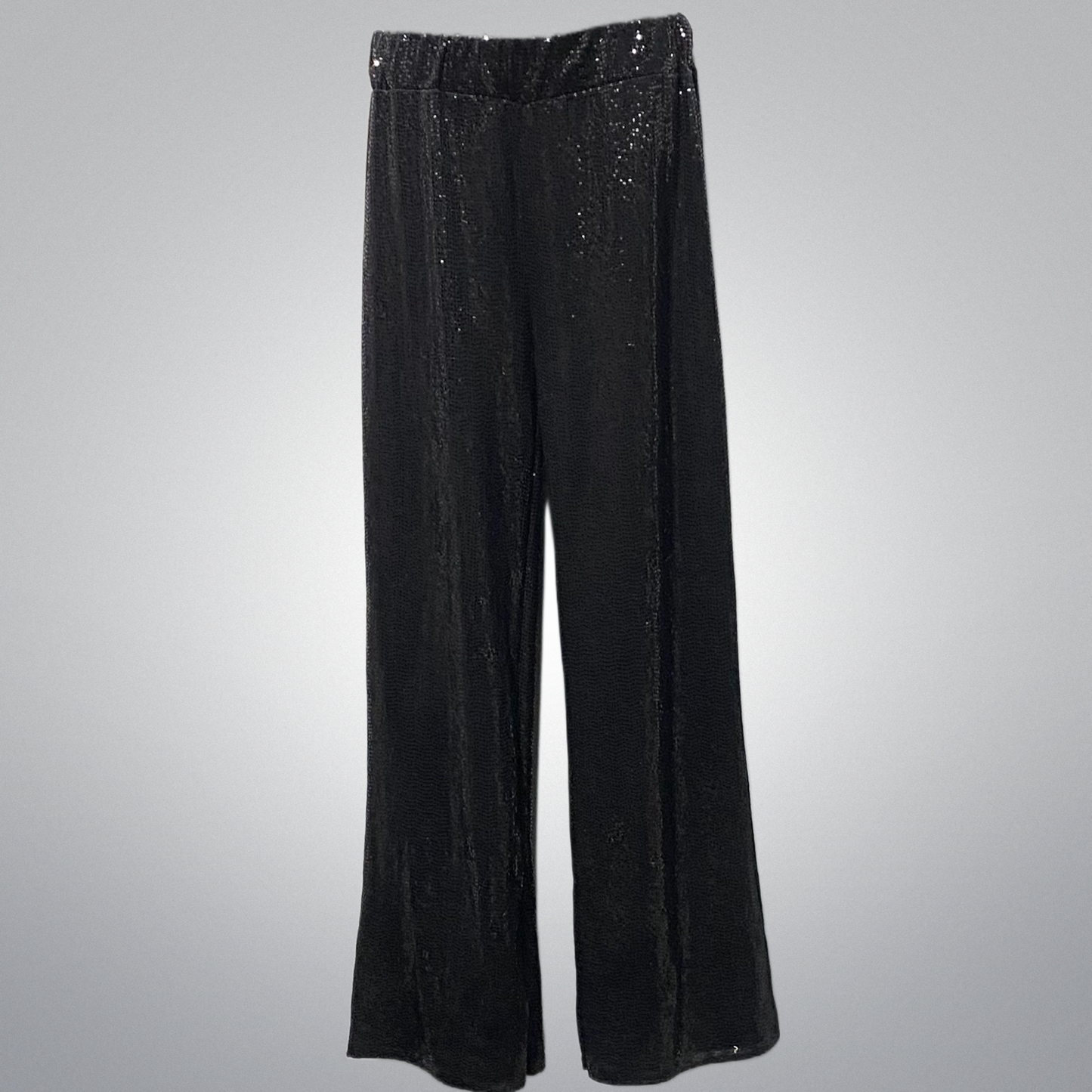 Italian Sequin Wide Leg Pants (in 4 colors)