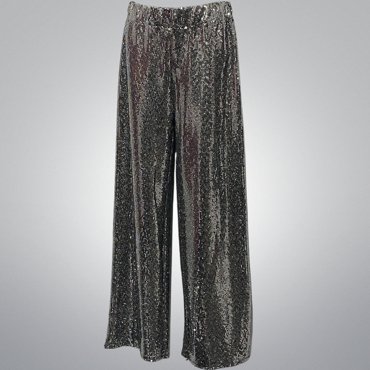 Italian Sequin Wide Leg Pants (in 4 colors)