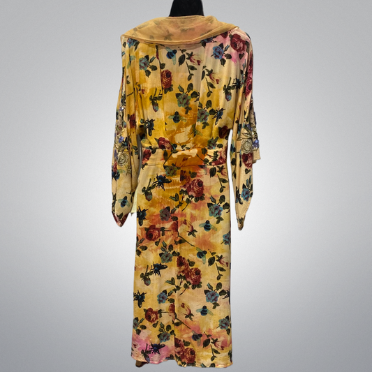 Embellished Dress With Removal Collar