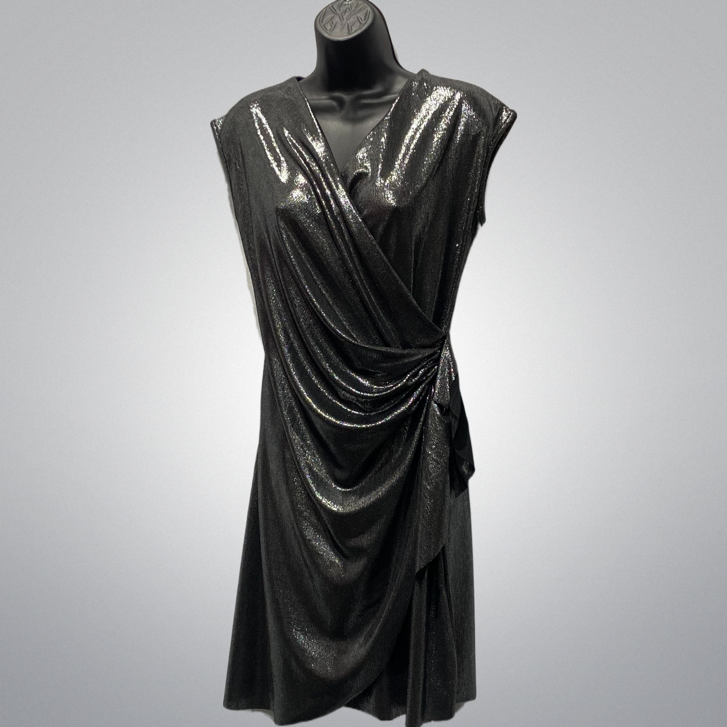 Wrap Dress With Side Sash