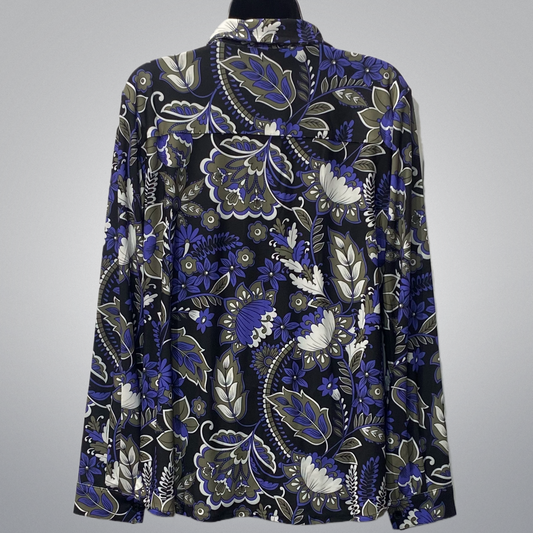 Travel Knit Floral Shirt