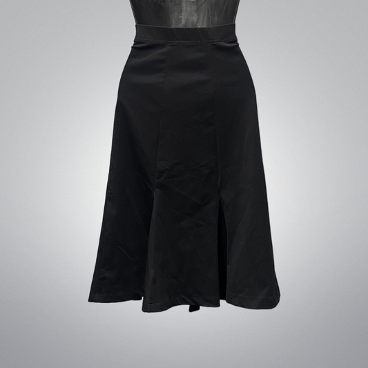 Travel Stretch Knee Length Skirt