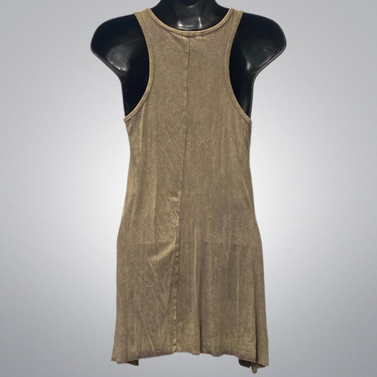 Soft Knit Tunic Length Tank Top