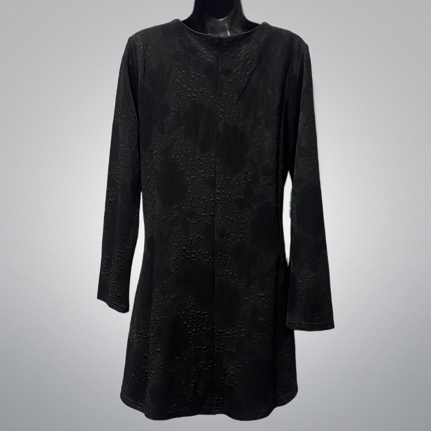 Elegant Front Zipper Dress