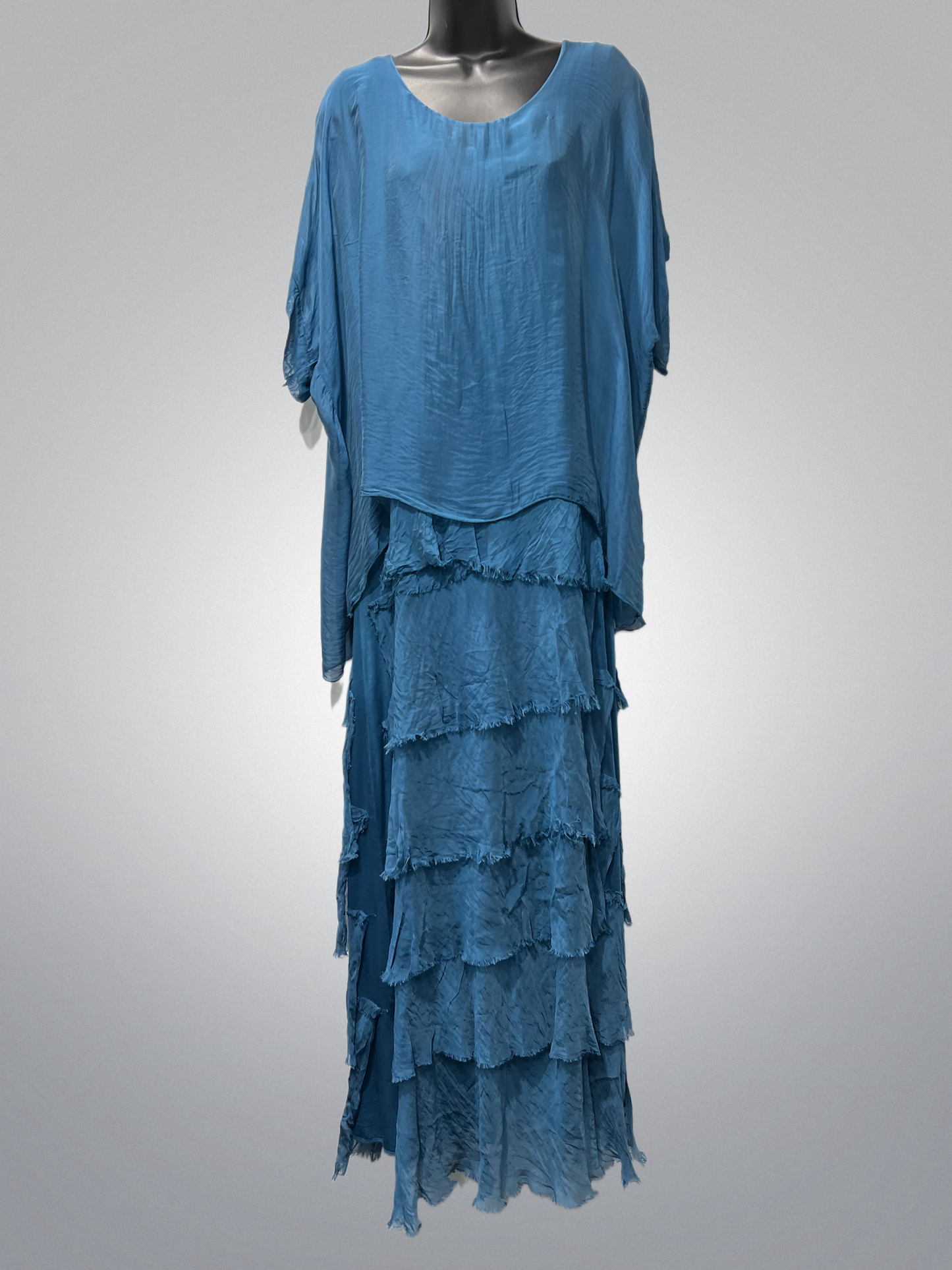 Italian Silk Overlay Dress (in 3 colors)