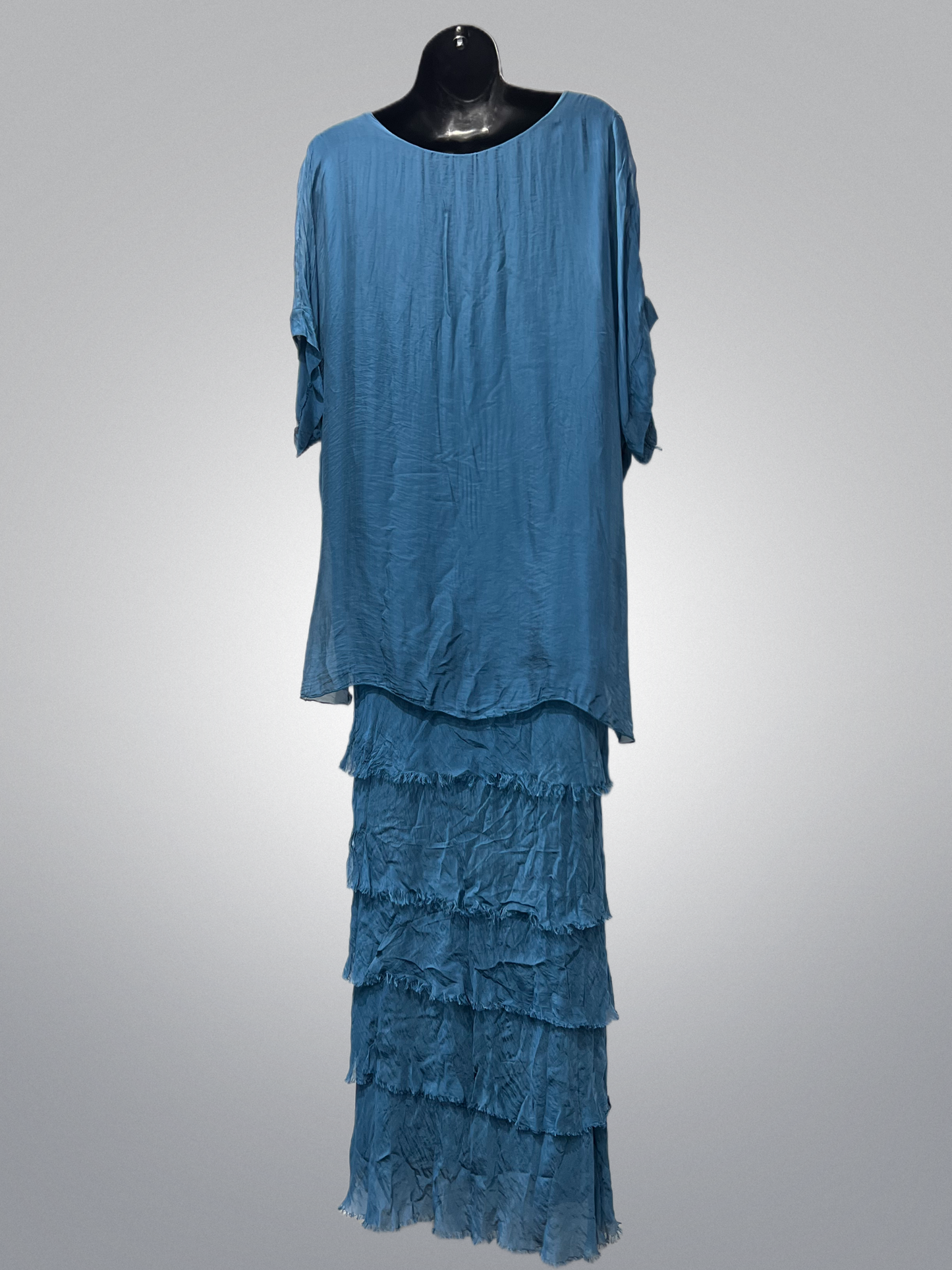 Italian Silk Overlay Dress (in 3 colors)