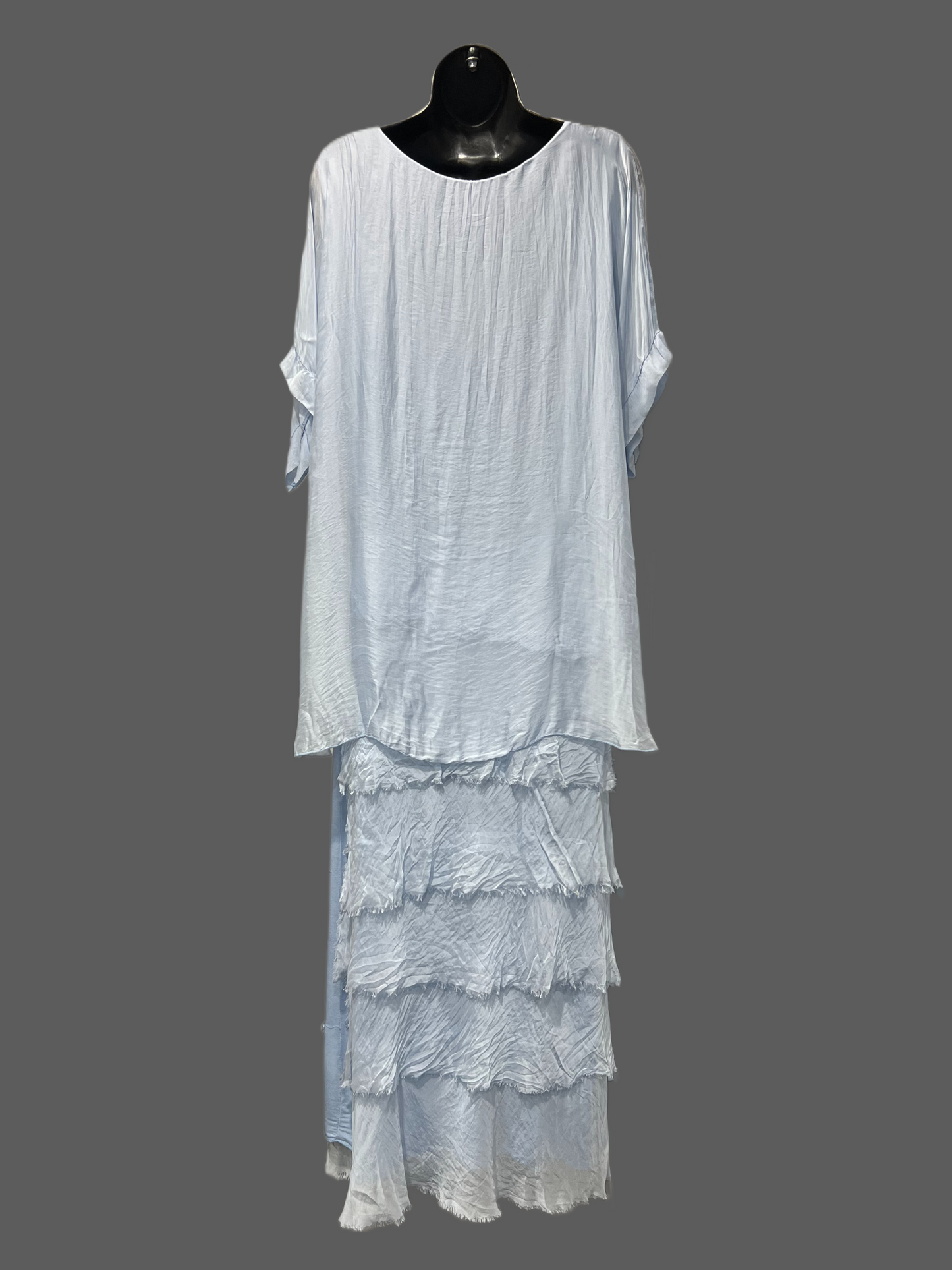 Italian Silk Overlay Dress (in 3 colors)