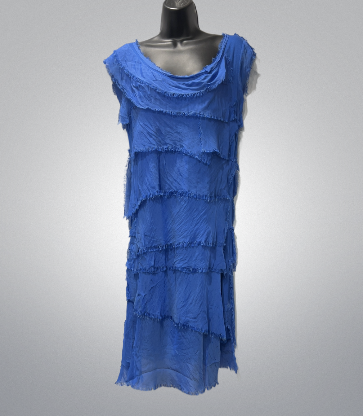 Italian Silk Layered Short Dress (in 4 colors)