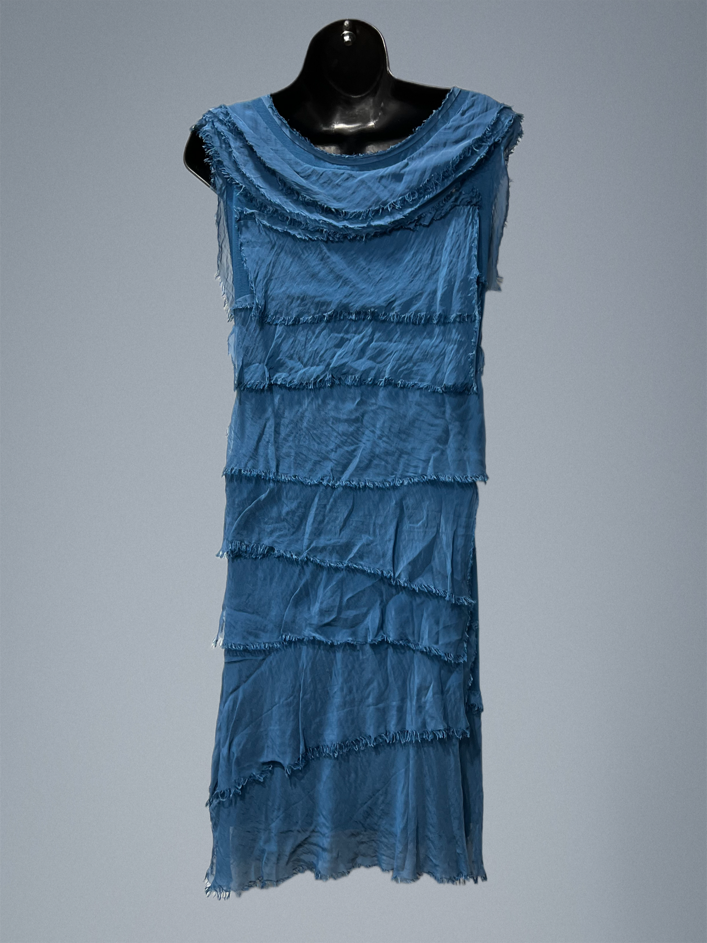 Italian Silk Layered Short Dress (in 4 colors)