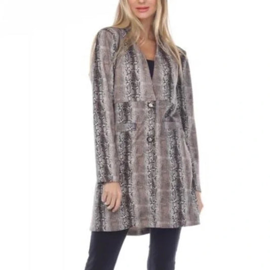 Kamana Snake Skin Coat