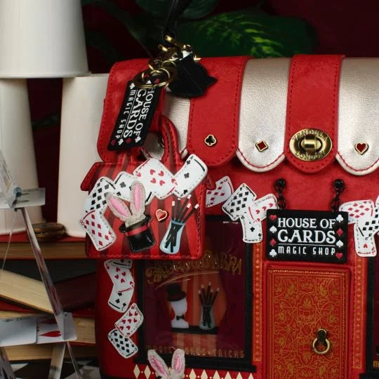 House of Cards Magic Shop Key Charm