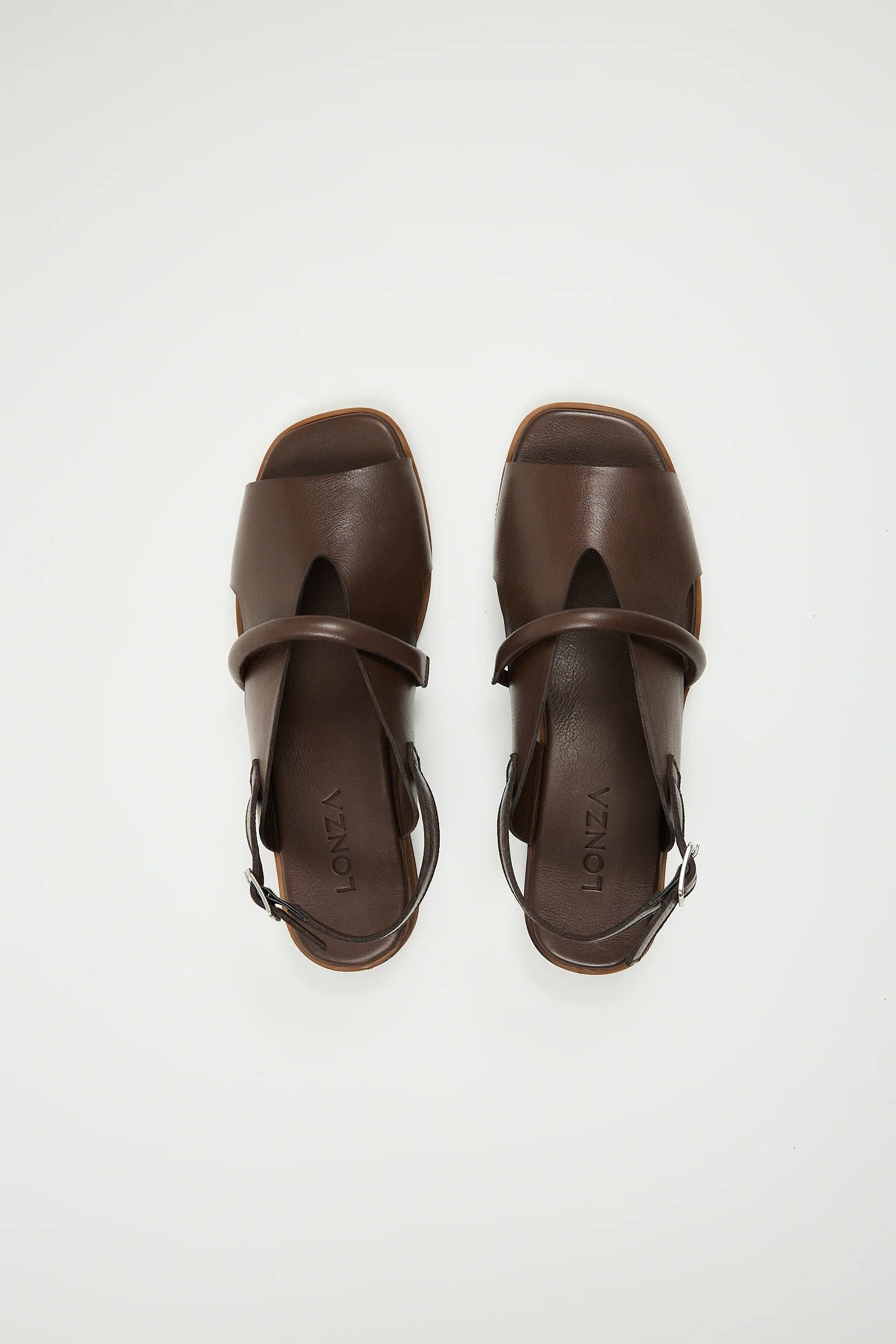 Cross Strap Slingback Handcrafted Leather Sandals (in 3 colors)
