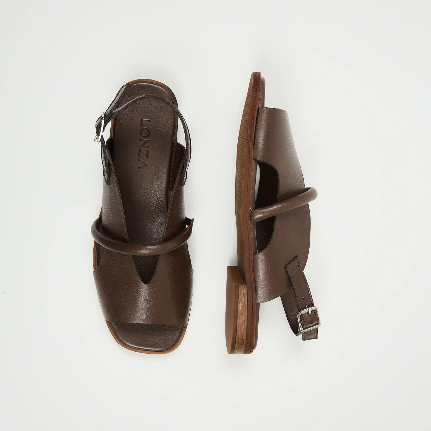 Cross Strap Slingback Handcrafted Leather Sandals (in 3 colors)