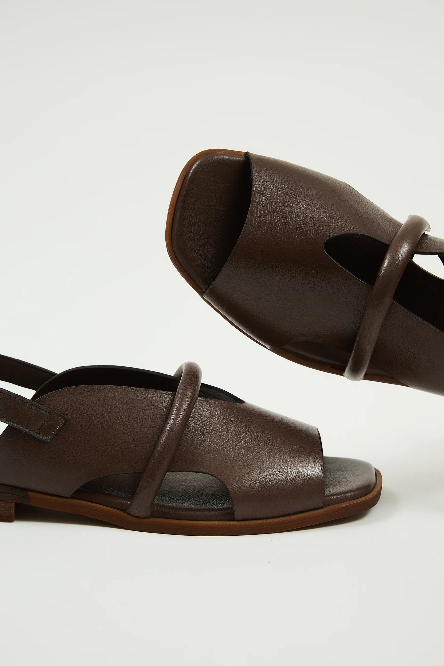 Cross Strap Slingback Handcrafted Leather Sandals (in 3 colors)