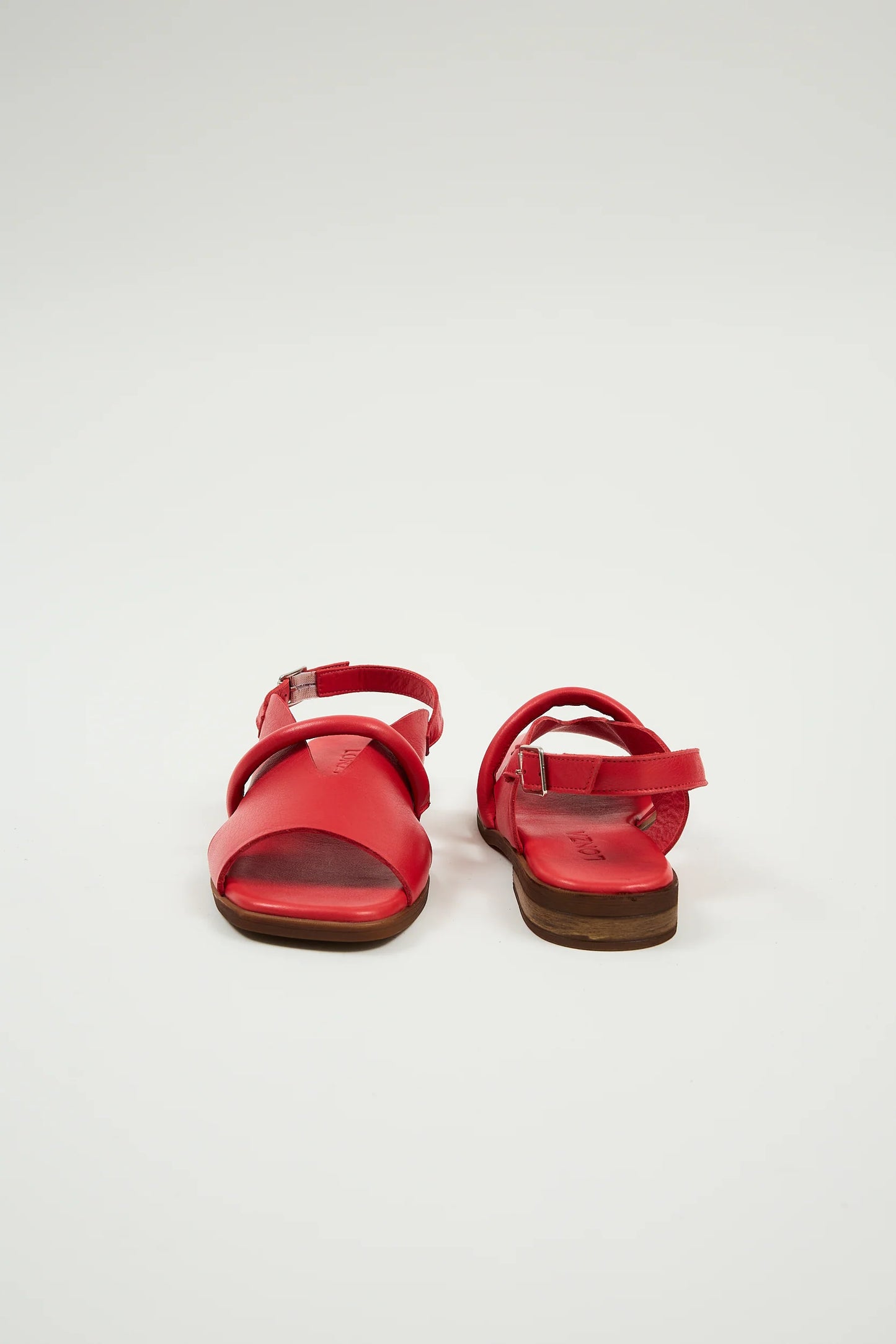 Cross Strap Slingback Handcrafted Leather Sandals (in 3 colors)