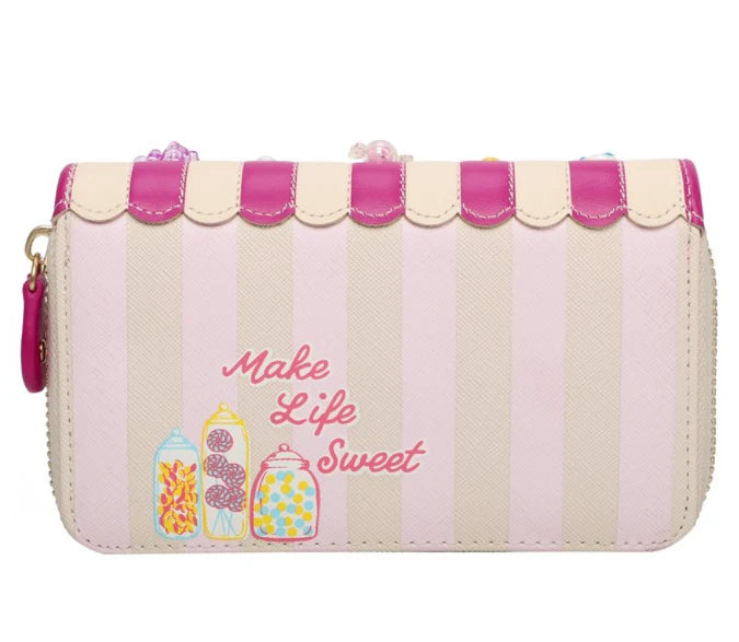 The Old Sweet Shop Medium Ziparound Wallet