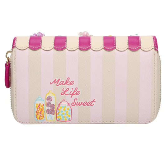 The Old Sweet Shop Medium Ziparound Wallet