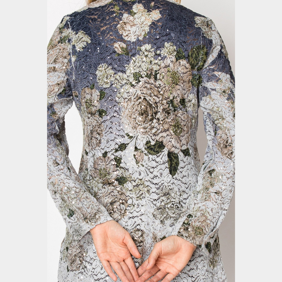 Lace And Sequin Blazer
