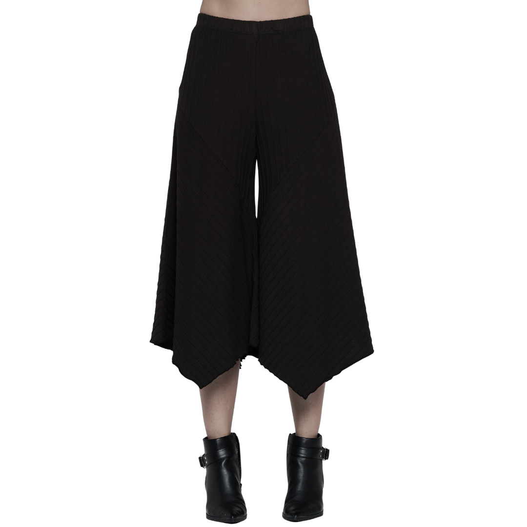 Cotton Jersey Gaucho Pants