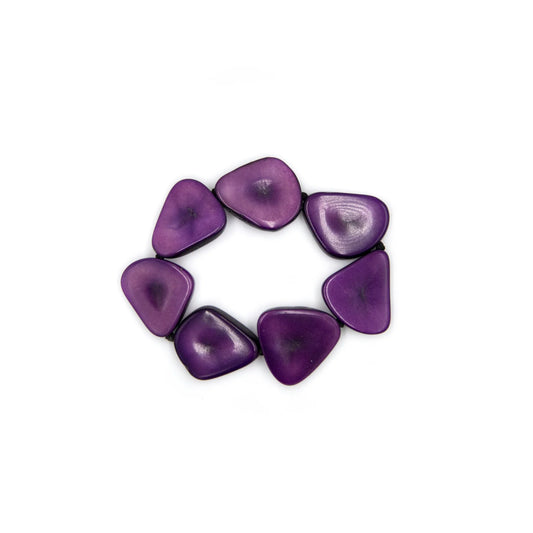 Tagua Seed Slice Bracelet