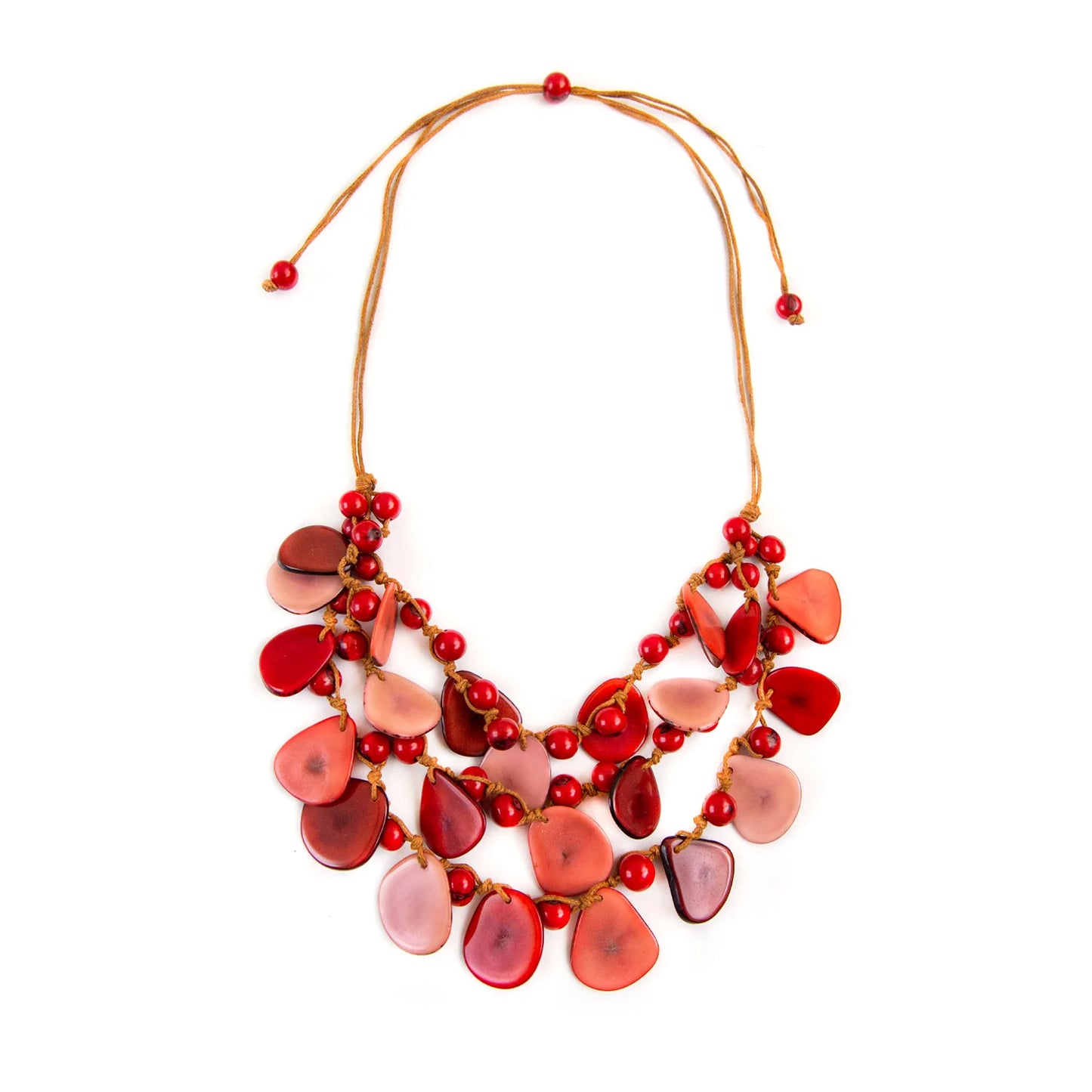 Hand Tied 3-Strand Necklace