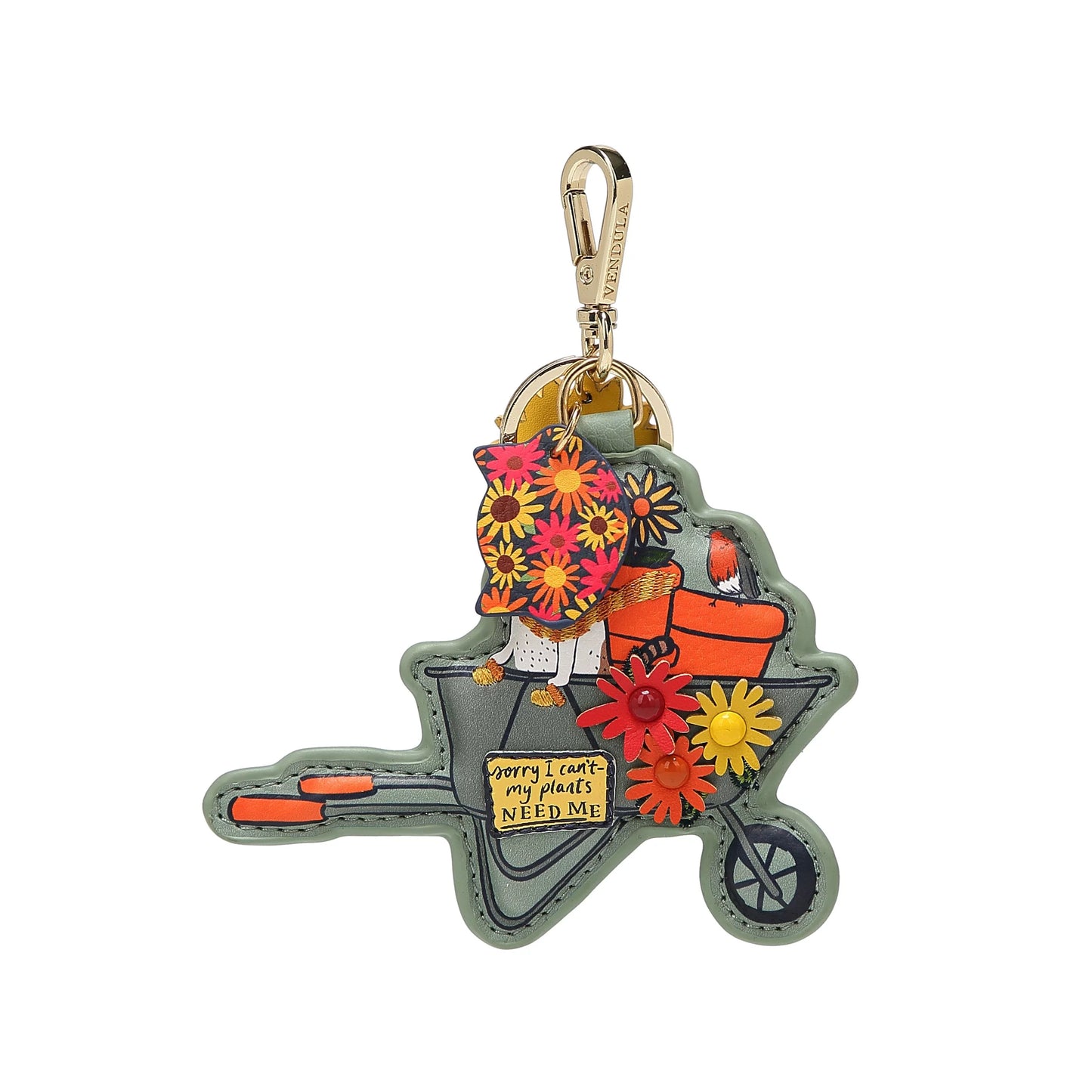 Autumn Potting Shed Key Charm