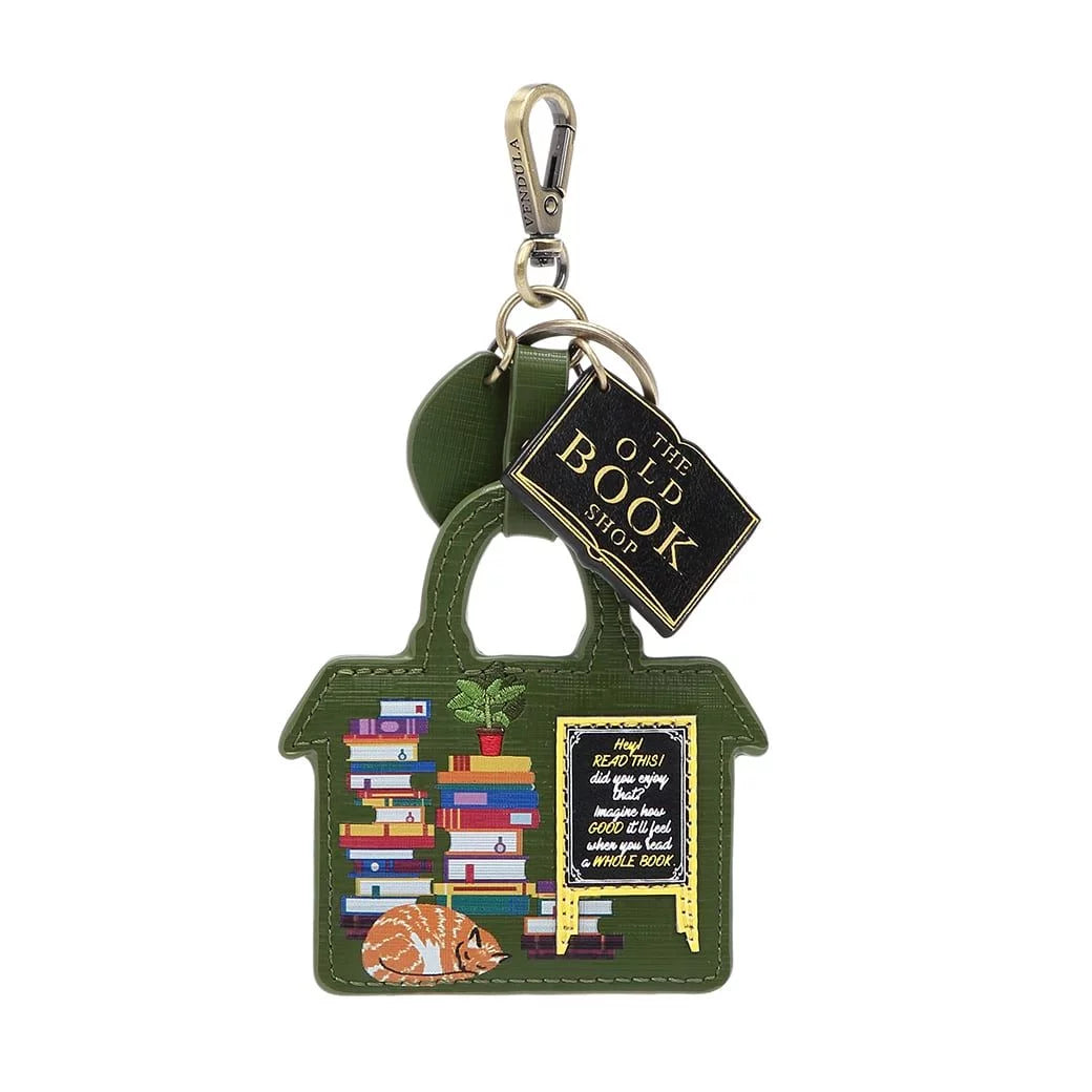 The Old Bookshop - Green Edition - Key Charm