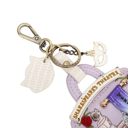 Shakespeare KEY CHAIN / CHARM "Much Ado About Nothing"