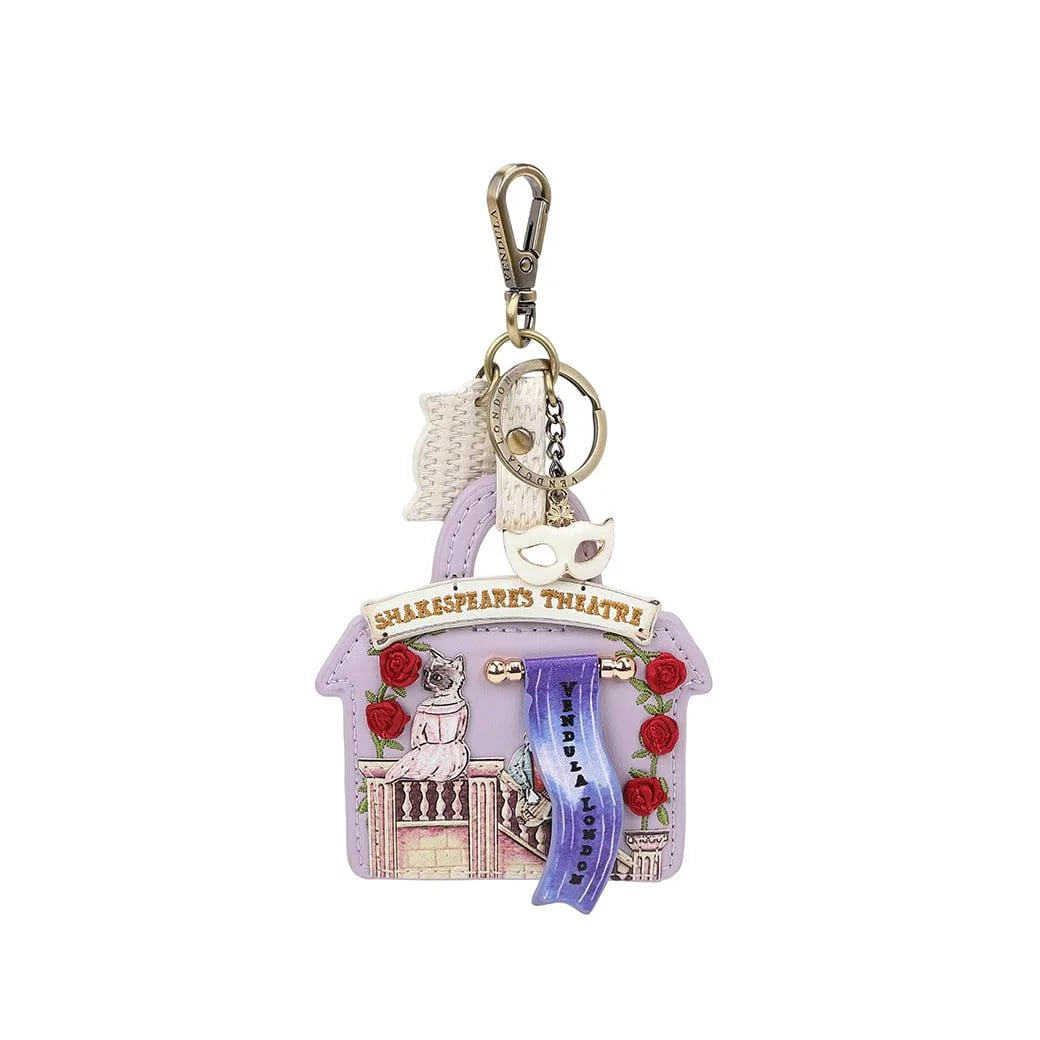 Shakespeare KEY CHAIN / CHARM "Much Ado About Nothing"