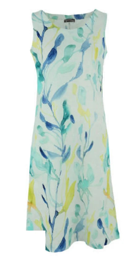 Artist Inspired Linen Dress