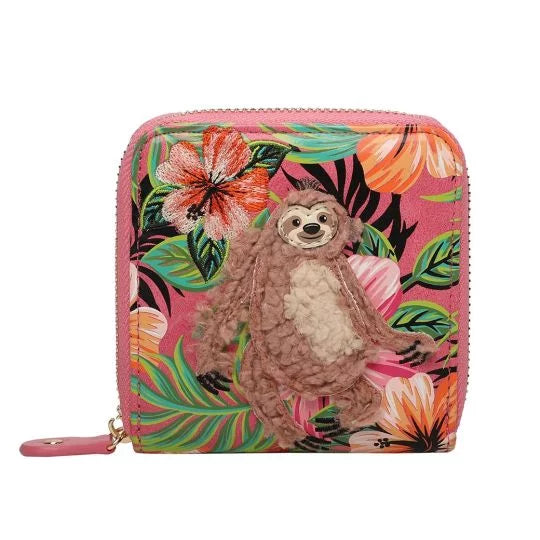 Animal Park - Sloane Sloth Square Wallet