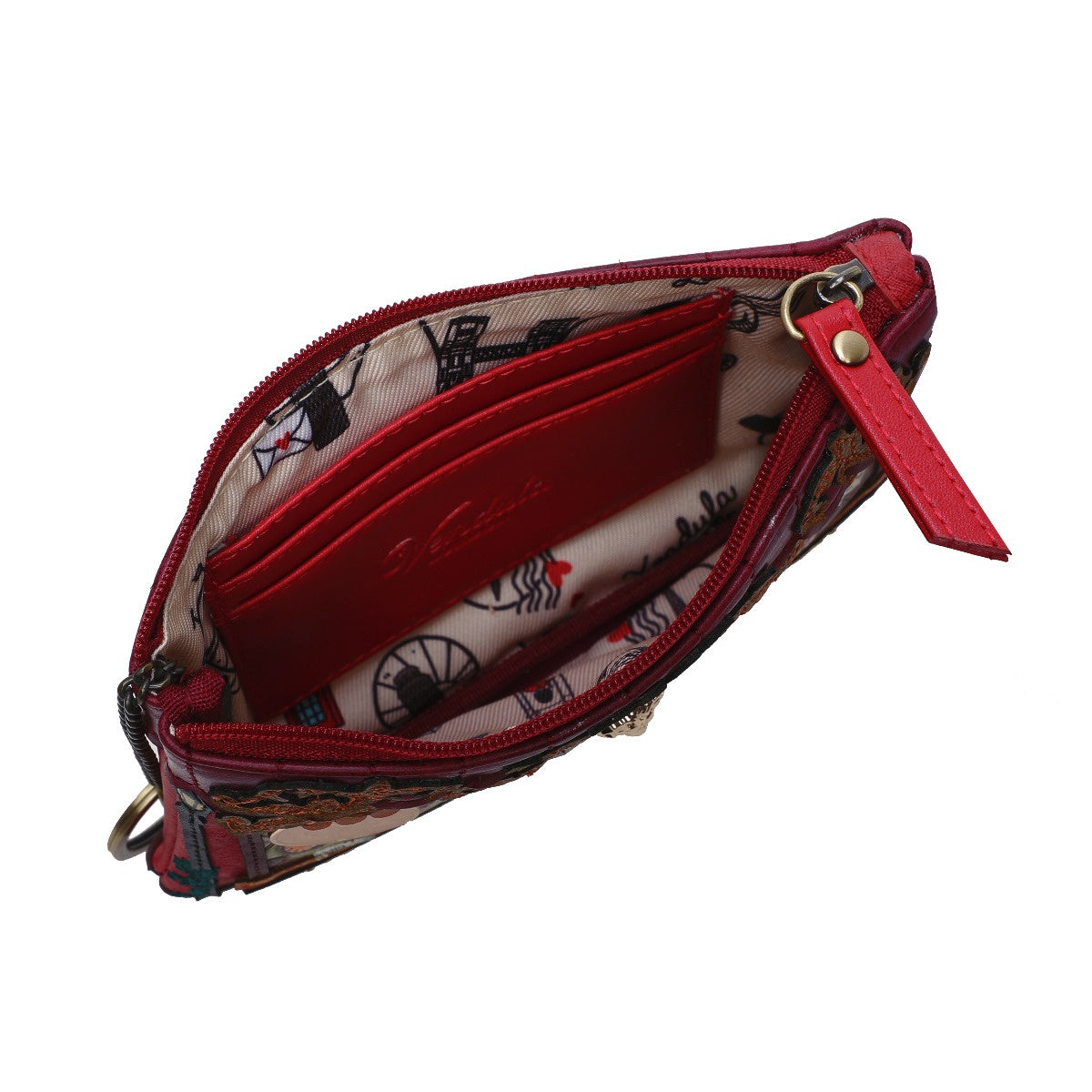 Tick Tock Shop Zipper Coin Purse