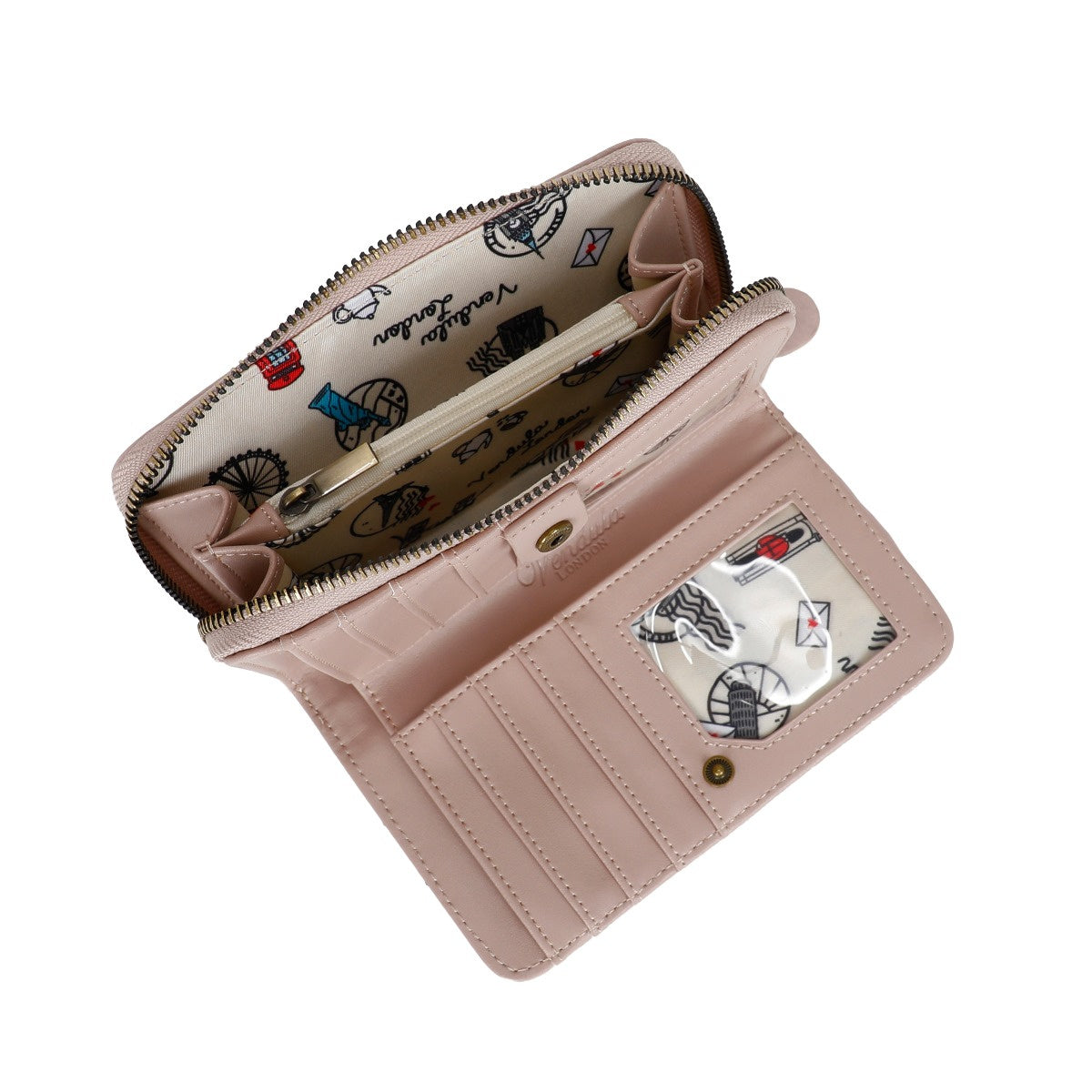 Vendula's Perfumery - Blush Edition - Medium Ziparound Wallet