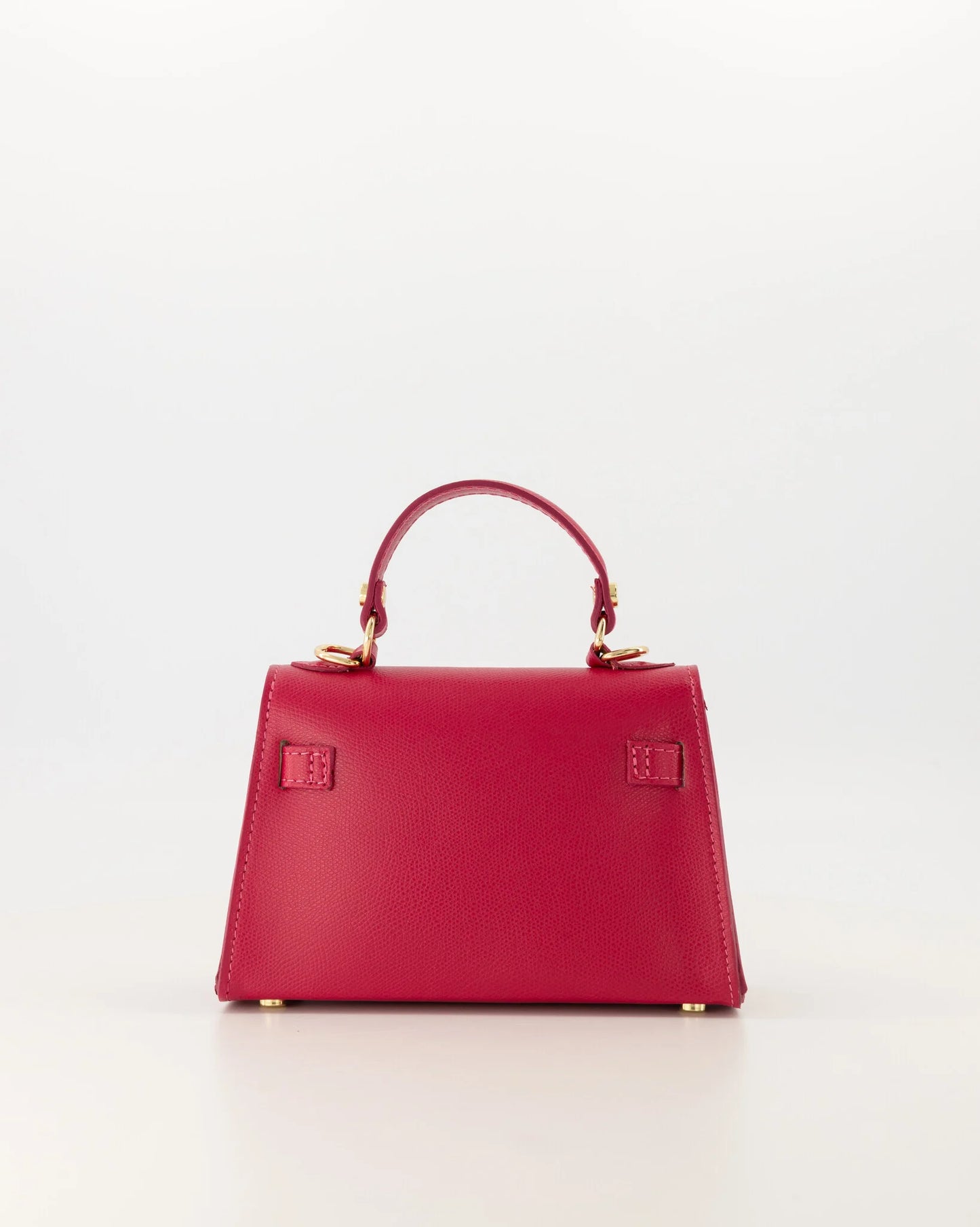 Twist Lock Leather Handbag (in 3 colors)