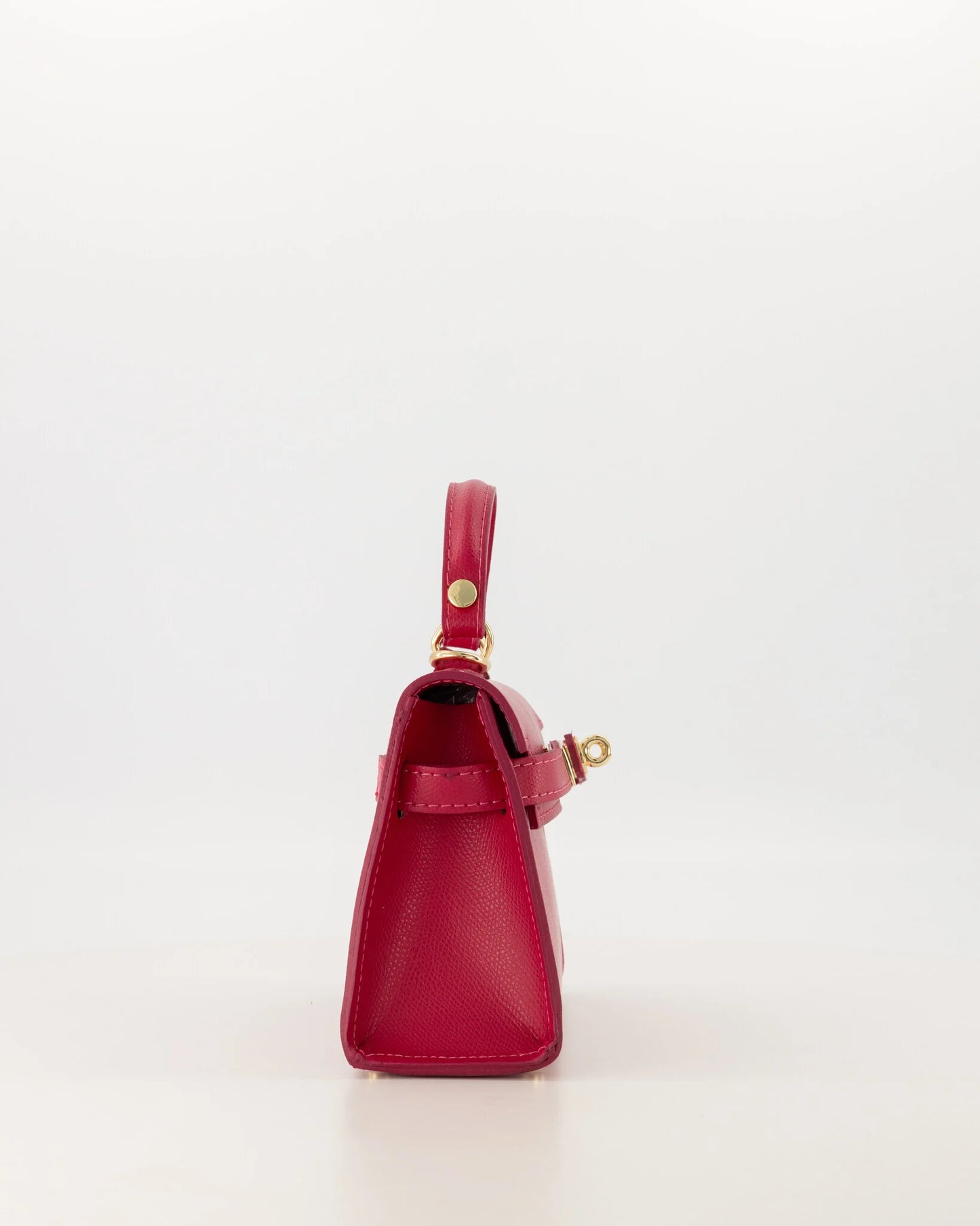 Twist Lock Leather Handbag (in 3 colors)