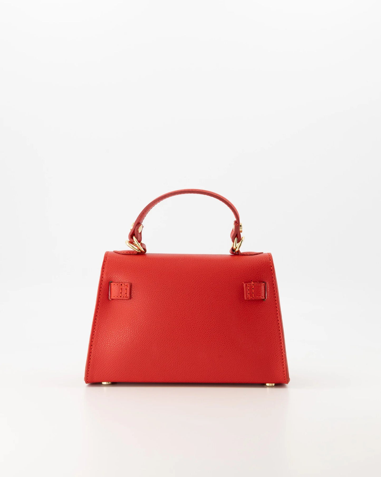 Twist Lock Leather Handbag (in 3 colors)