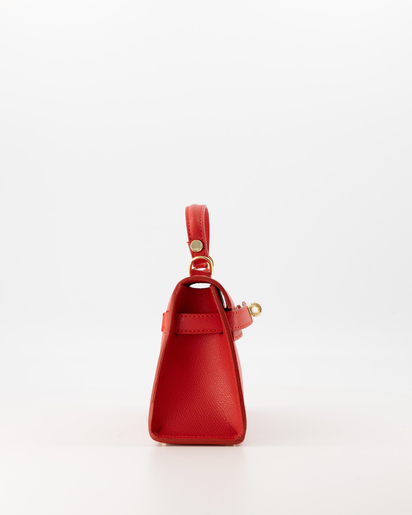 Twist Lock Leather Handbag (in 3 colors)