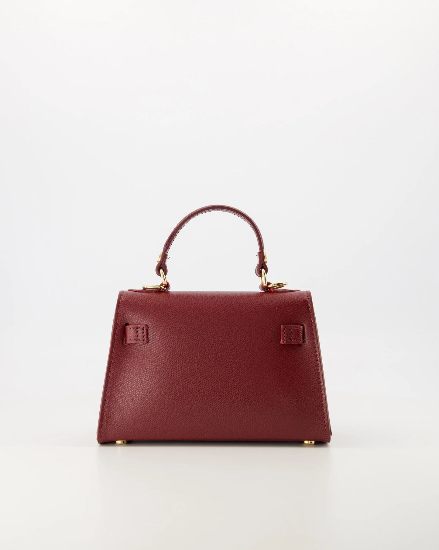 Twist Lock Leather Handbag (in 3 colors)