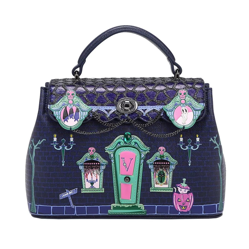Cat Dracula's Haunted House Mini Grace Bag