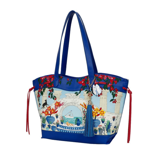 Gardens of the World Greece Stella Tote