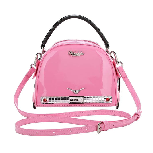 Kitty's Drive In Movie - Catablanca Cattilac Top-Handle Bag