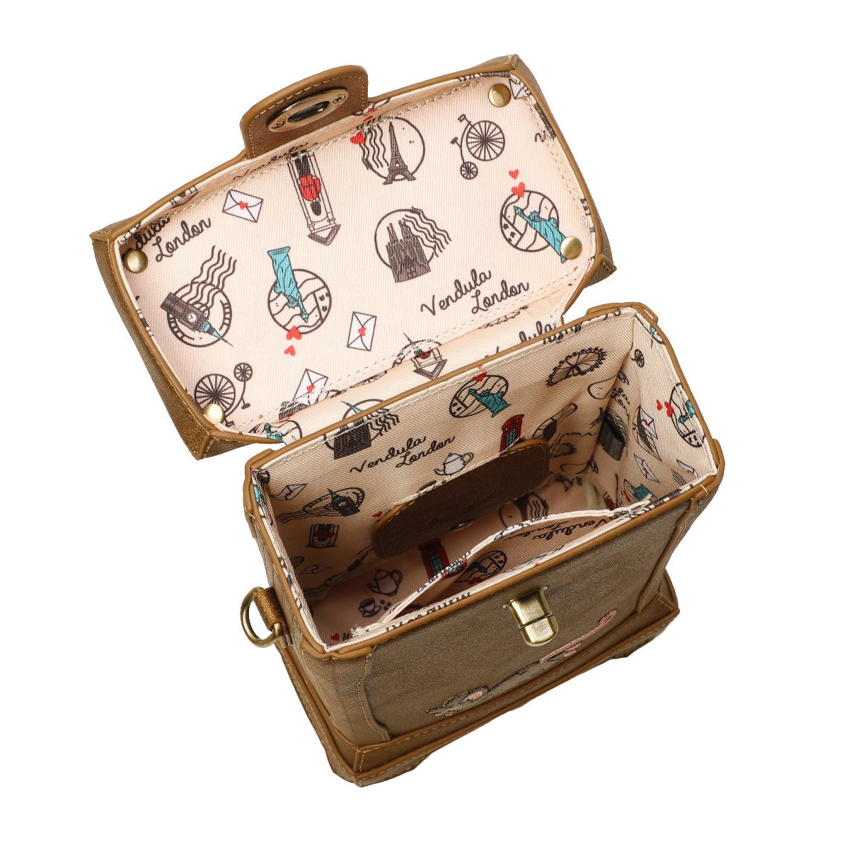 Tick Tock Shop Carriage Clock Bag