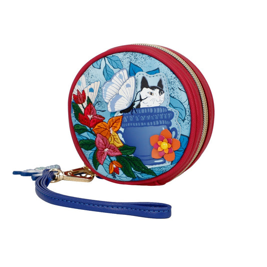 Gardens of the World Greece Round Coin Purse